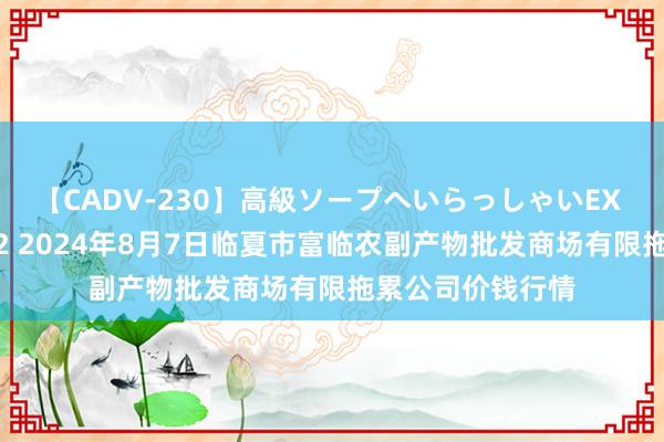 【CADV-230】高級ソープへいらっしゃいEX 巨乳限定4時間 2 2024年8月7日临夏市富临农副产物批发商场有限拖累公司价钱行情